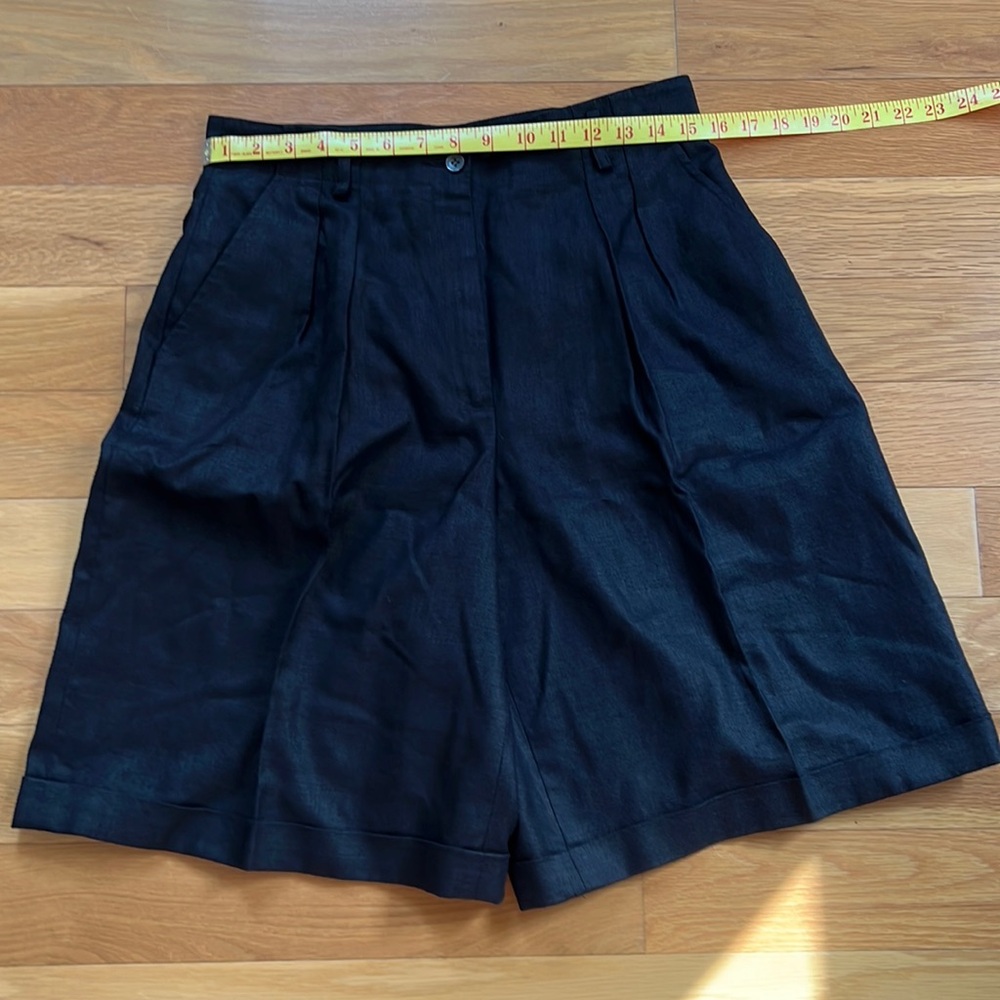 Linen bermudas shorts